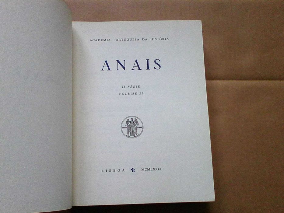 Anais II série Volume 25