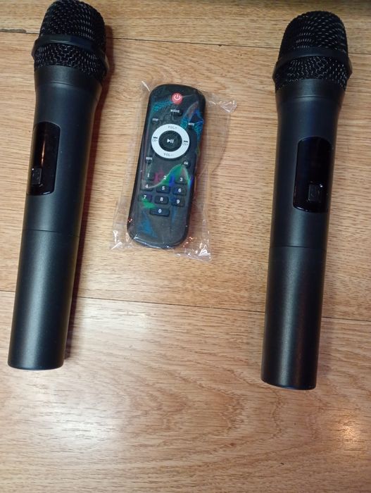 Караоке акустика SinG-90(Bluetooth,SD,USB,FM,ДУ)2микрофона