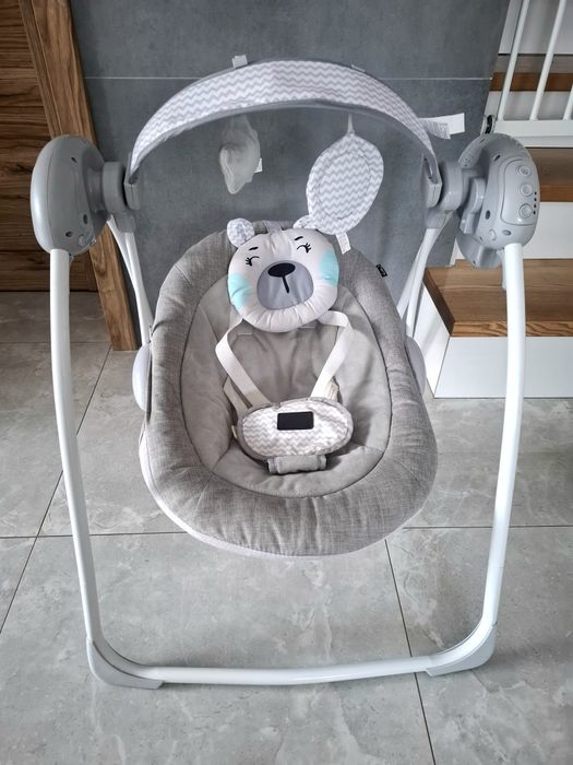 Huśtawka bujaczek Momi Liss mis turkusowy