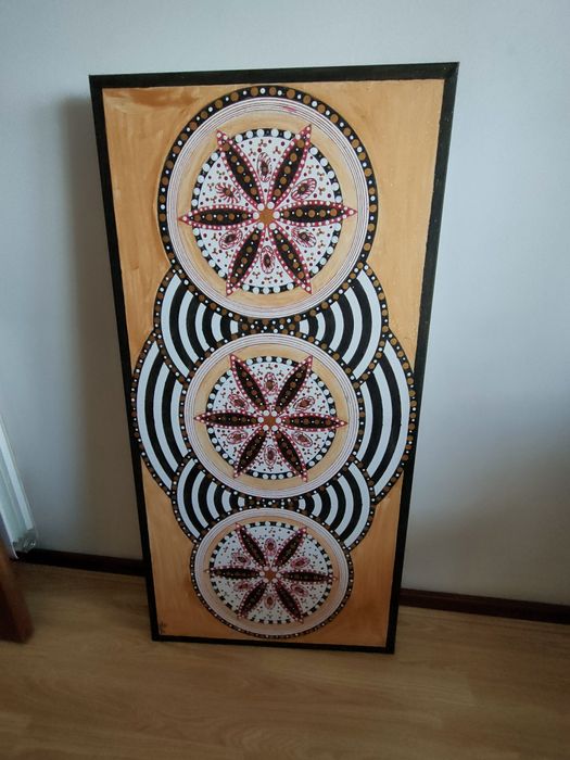 Tela pintada á mão64409510604290121