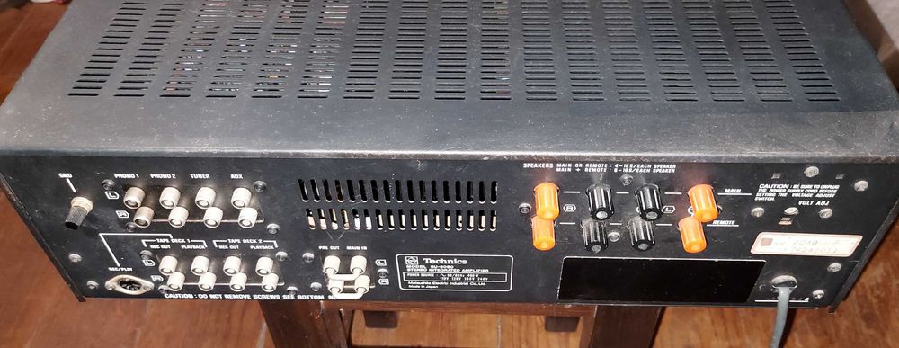 Amplificador Technics SU-8080