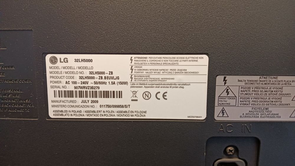 TV LG 32 polegadas