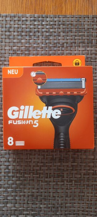 Gillette fusion, proglude, 8 катриджів Європа оригінал, катриджів