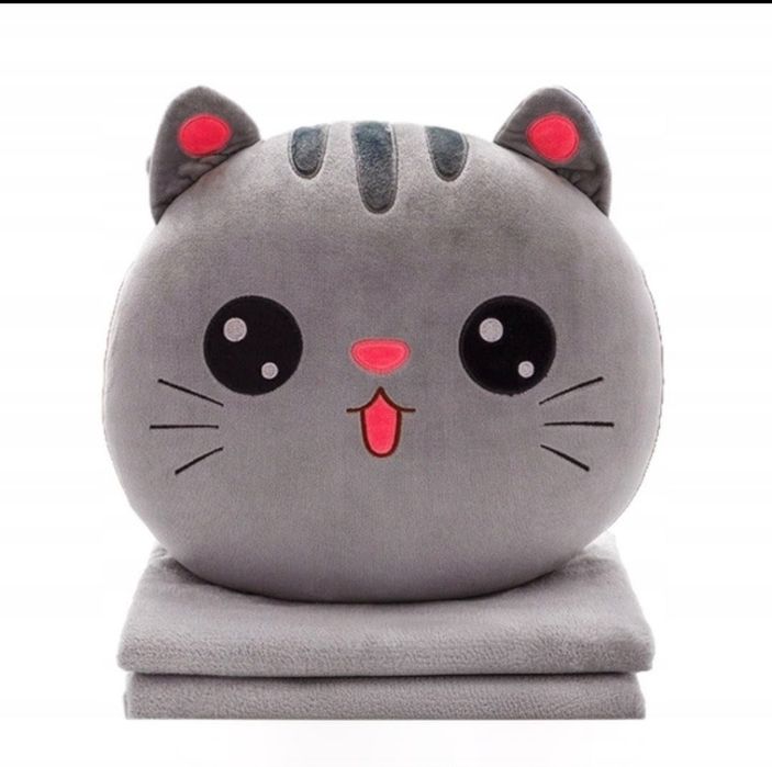 Maskotka Kot z kocem