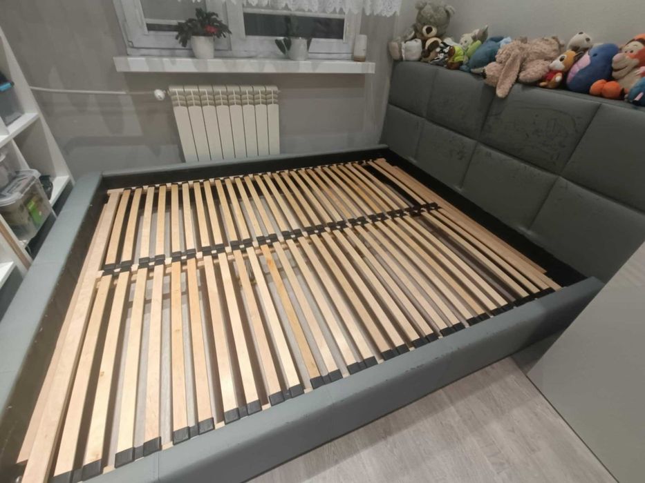 rama łóżka + stelaż łóżko tapicerowane 160x200