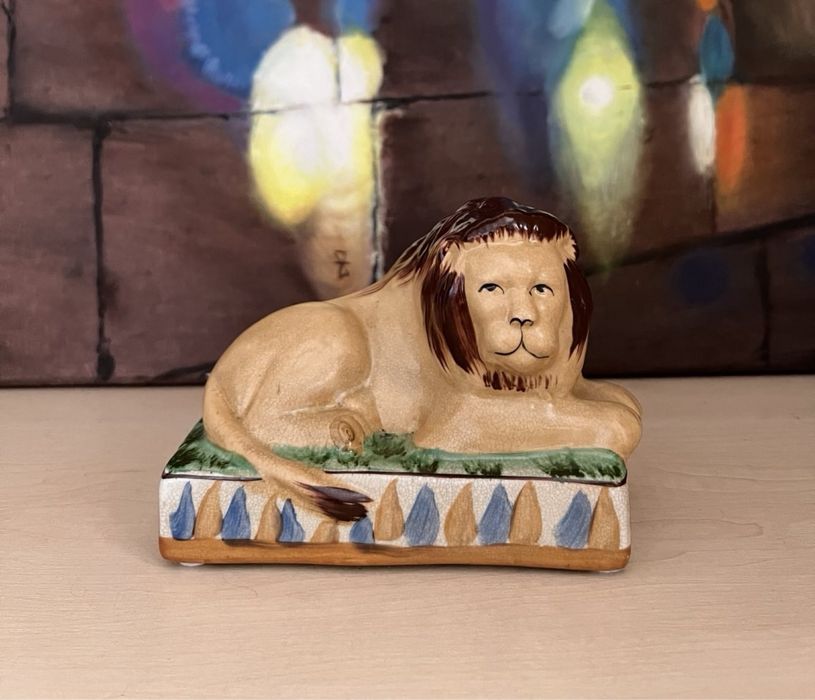 Статуетка ЛЕВ. Кераміка