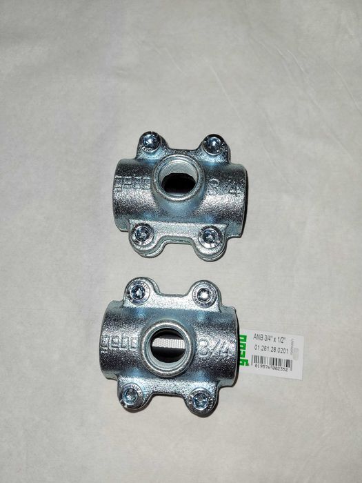 OBEJMA NAPRAWCZA 3/4'' z odejściem 1/2"