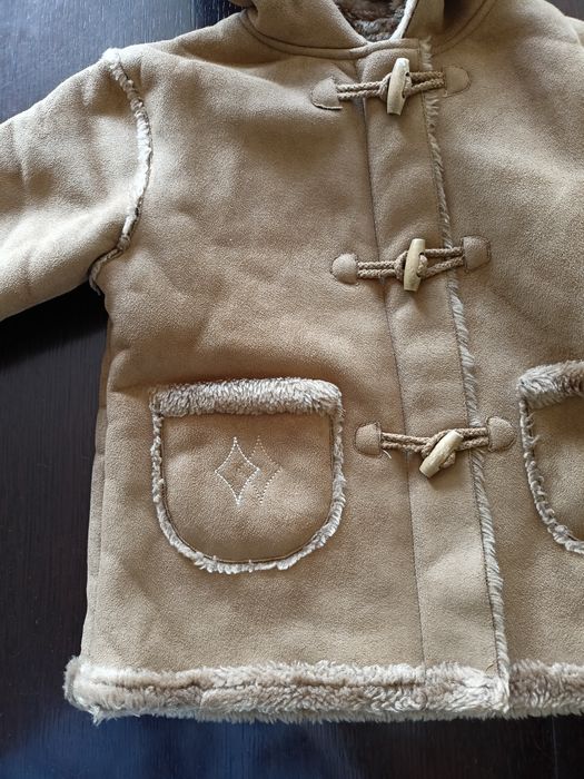 Kożuch dla dziewczynki rozm. 92