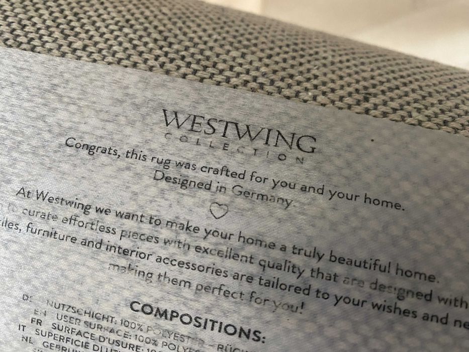 Dywan Westwing Naima 160x230 puszysty ręcznie tuflowany Duży długie wł