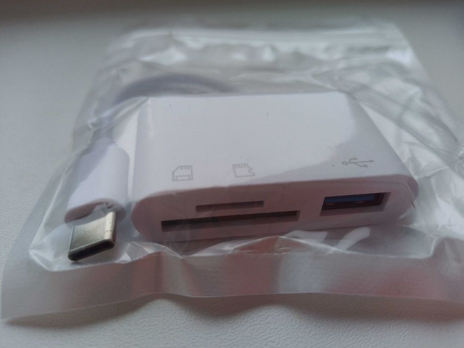 Кардридер Type-C OTG порты USB SD MicroSD