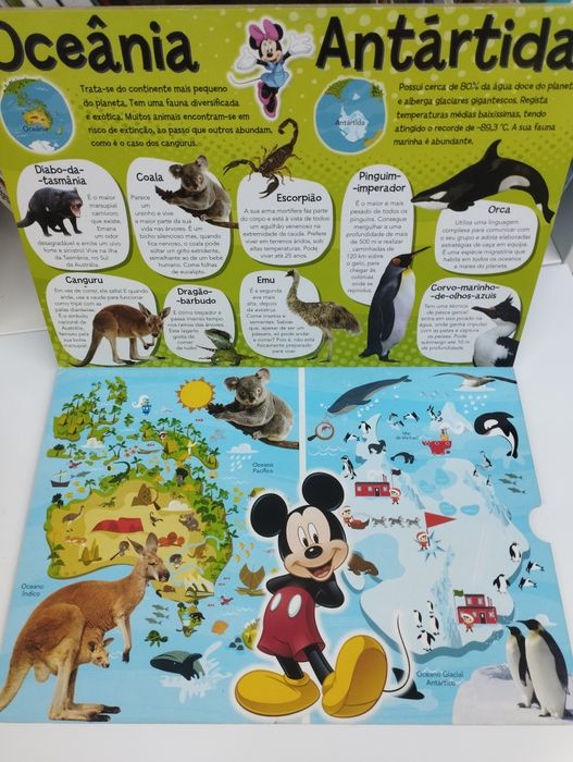 Atlas do Mundo Animal - 4 Puzzles