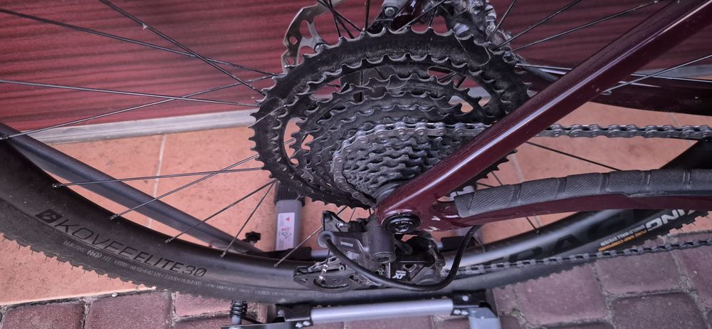 Trek Procaliber 9.8 XT 2022, zamiana
