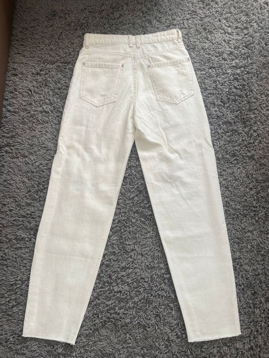 Calças ganga novas mom s/m