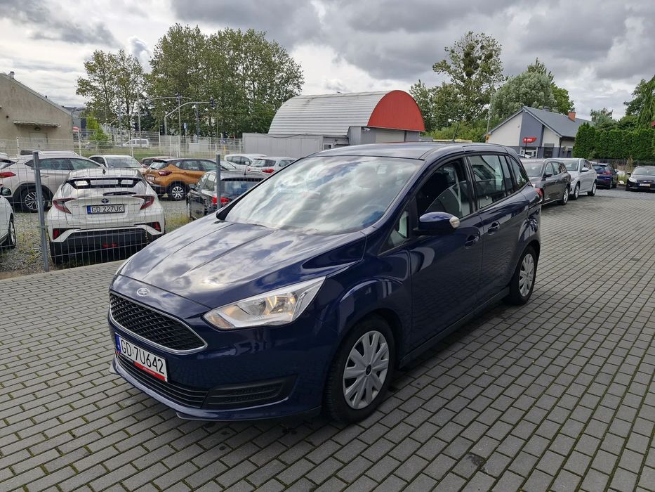 Ford Grand C-MAX Lift/Serwisowany w Aso/Bezwypadkowy/Auto z Gwarancją