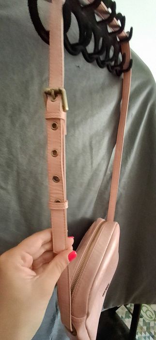 Bolsa tiracolo rosa MISAKO