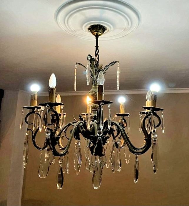 Люстра вінтажна Італійська.