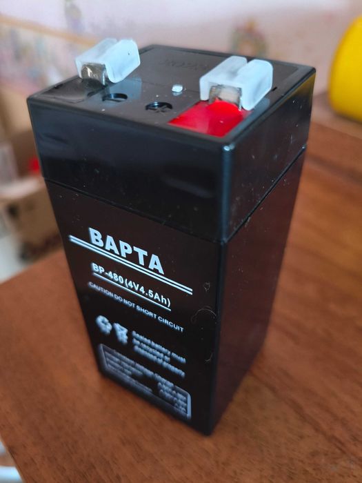 Аккумуляторная батарея 4В 4.5А/ч, BAPTA