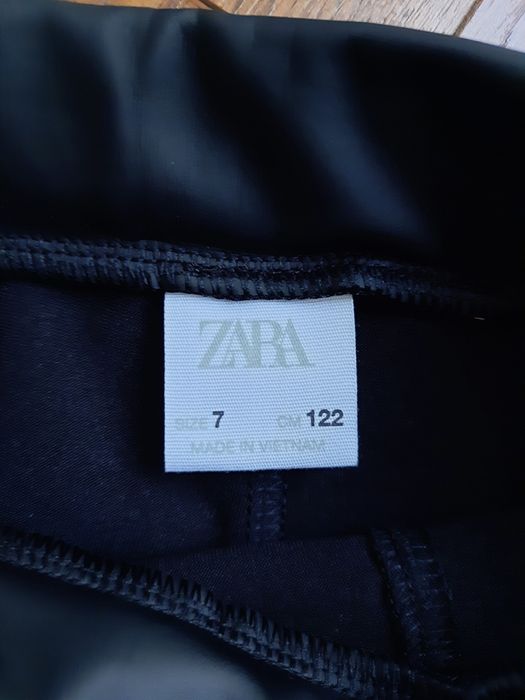 Spodnie - Zara Baby Eco skora - r.122