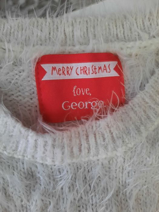 Продам новогоднюю кофту від George теплая merry christmas
