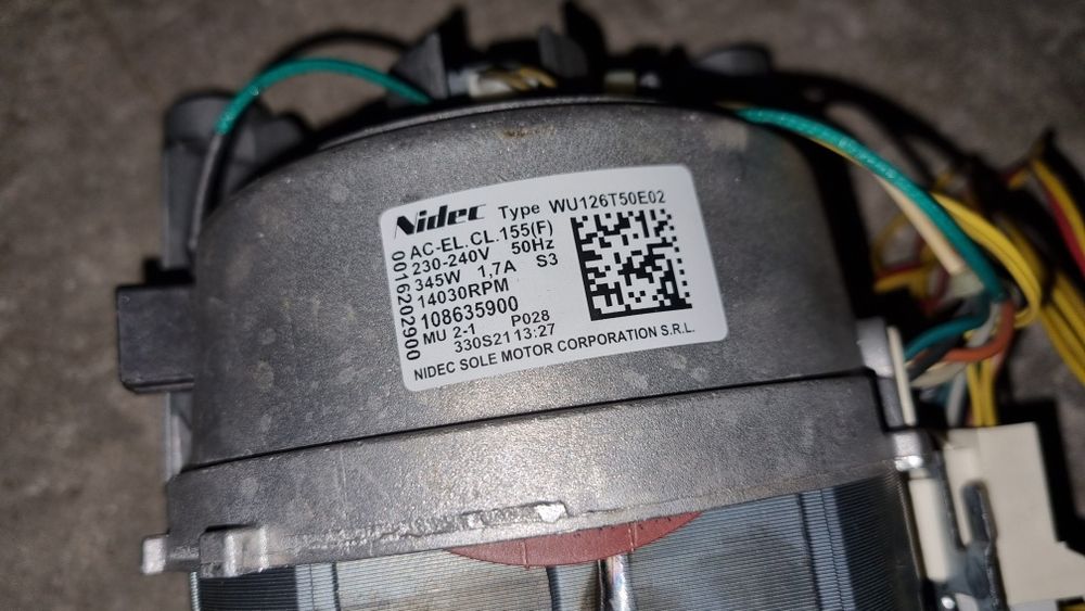 Silnik do pralki Elektrolux EWT1266EWX