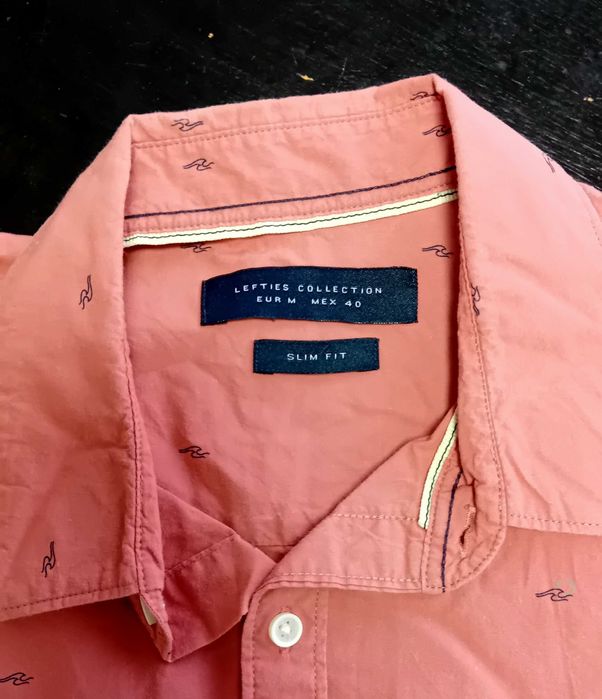 Camisa manga curta - tijolo - M - Lefties