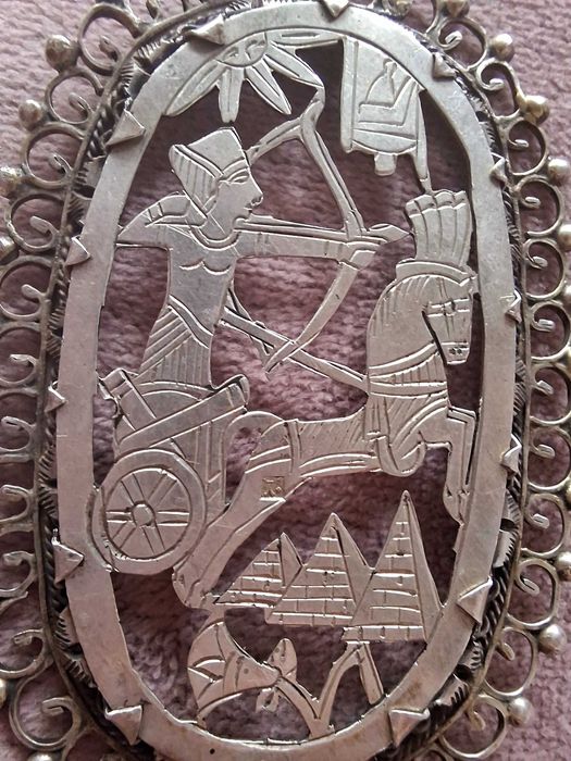 Bardzo duży wisiorek srebro pr.925 EgiptPochodzenie Egipt