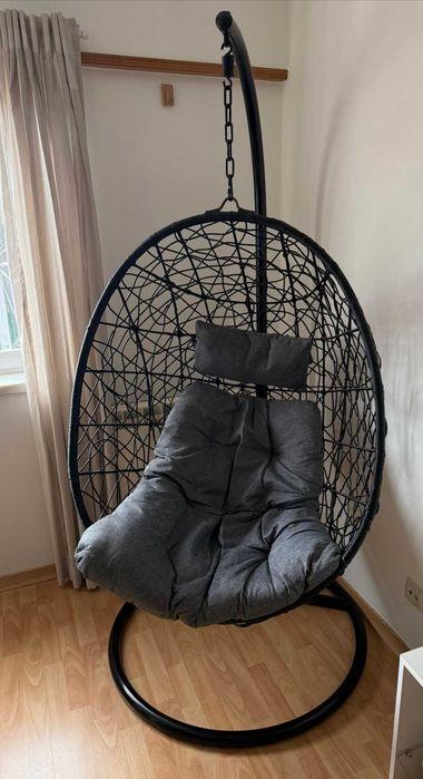 Cadeirão Baloiço Oval com entrega
