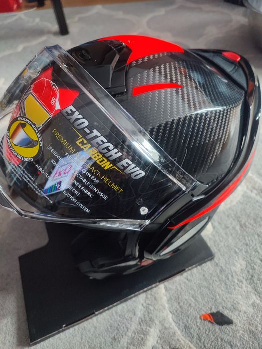 Kask motocyklowy szczękowy SCORPION EXO-TECH EVO CARBON ROVER XL