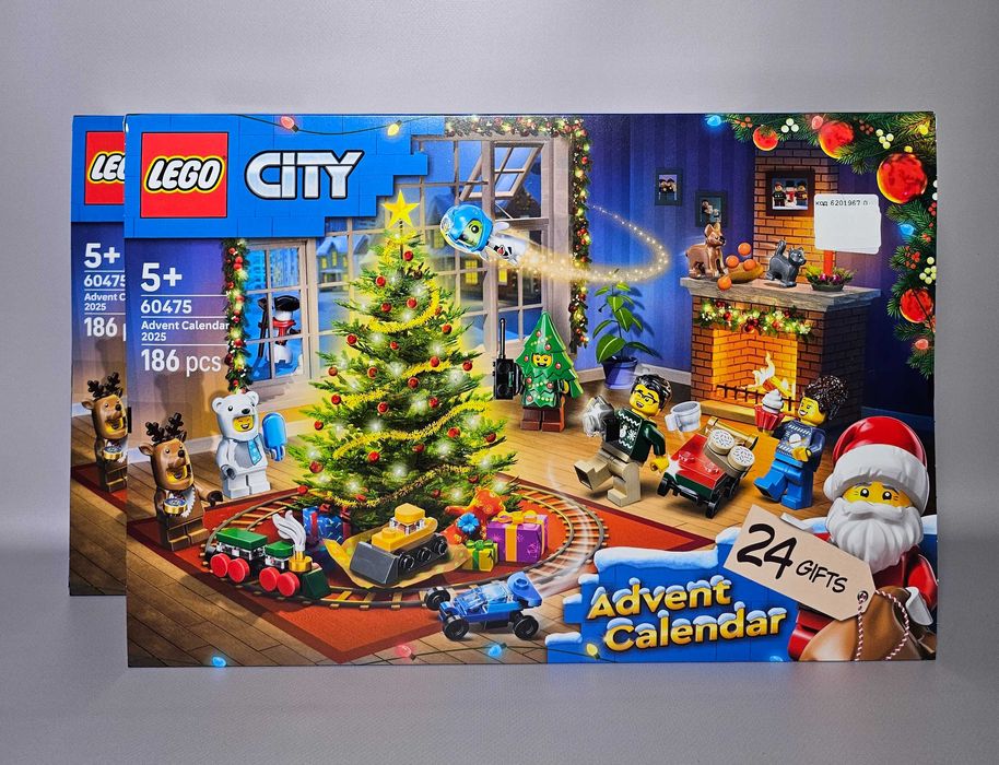 Адвент календарі ЛЕГО 2025 Гаррі Поттер, Майнкрафт, Сіті Оригінал LEGO