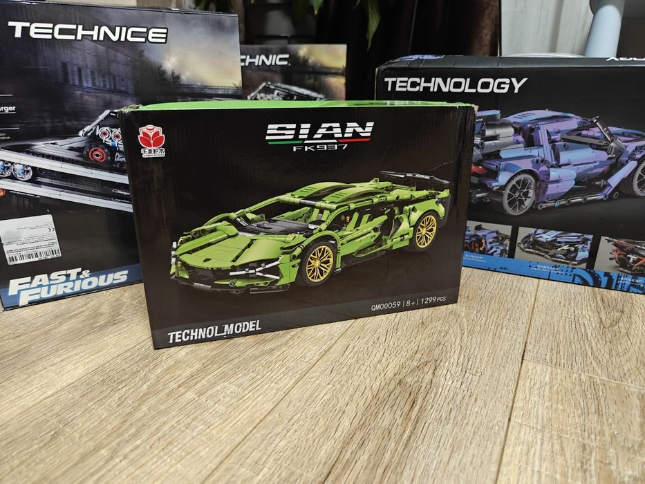 Акція 3+1 Конструктор Мустанг Ламборджині Макларен Додж