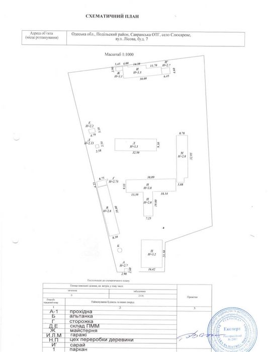 Оренда цеху переробки деревини с. Слюсареве Одеська область
