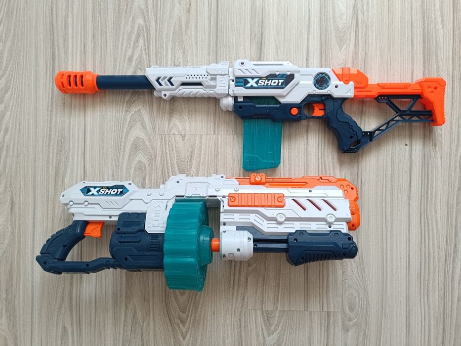 Dwa karabiny x shot dla dzieci