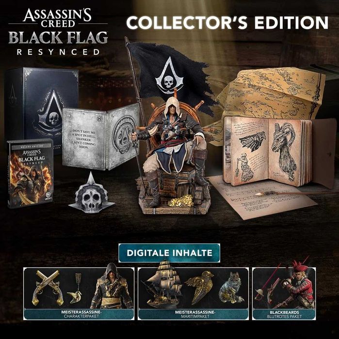 Assassins Creed Black Flag Resynced Edycja Kolekcjonerska [PC] (PL)