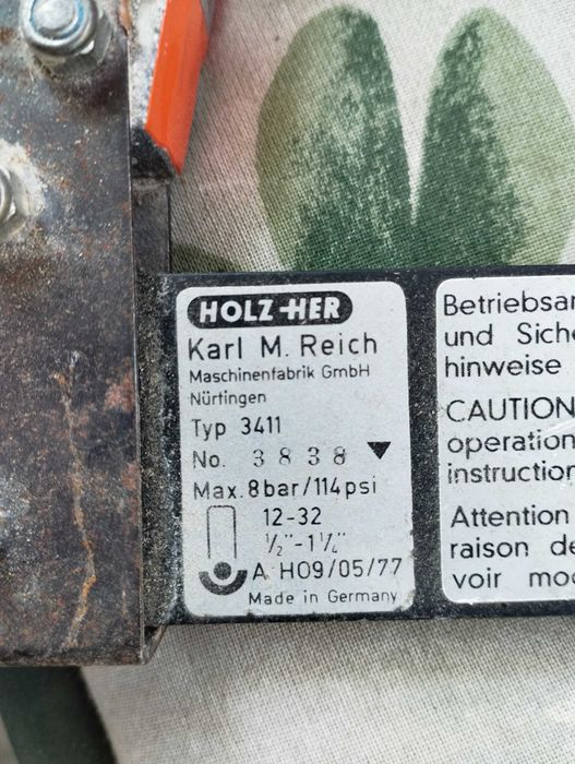 Zszywacz pneumatyczny HOLZ HER 3414