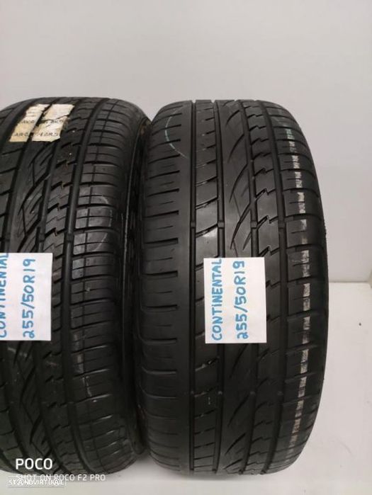 2 pneus 255/50/19 continental - oferta dos portes