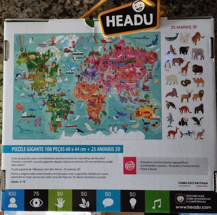 Puzzle "À descoberta do Mundo"