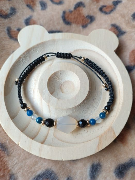 Bransoletka z kamieni naturalnych Agat