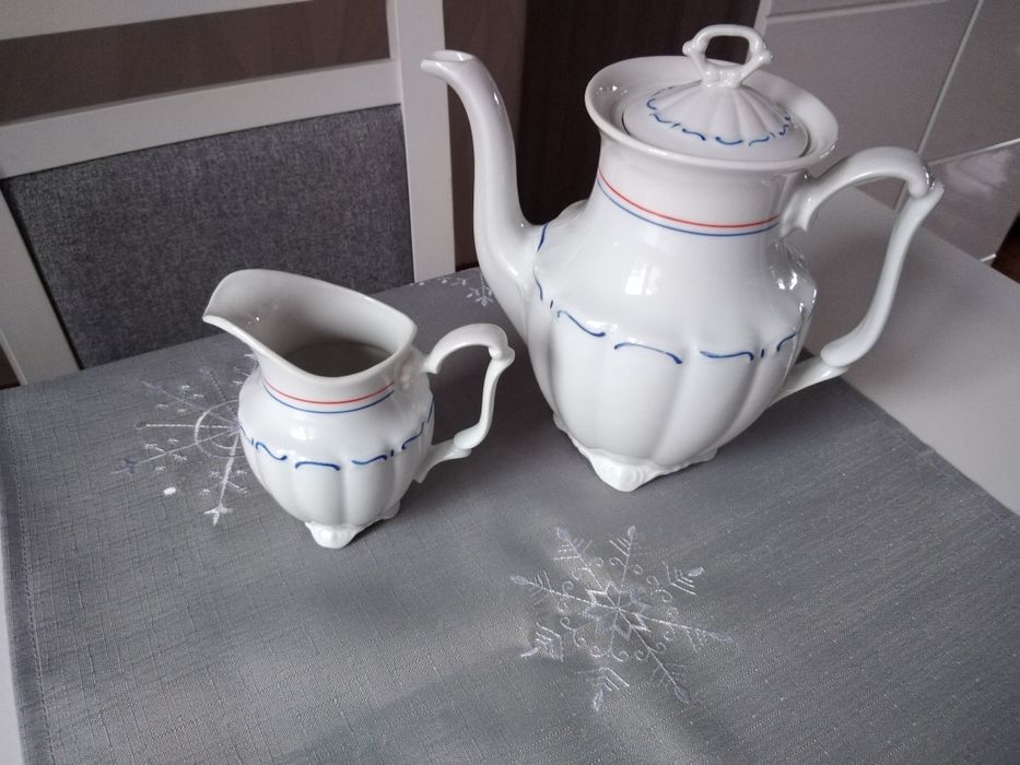 Porcelanowy zestaw Wałbrzych PRL