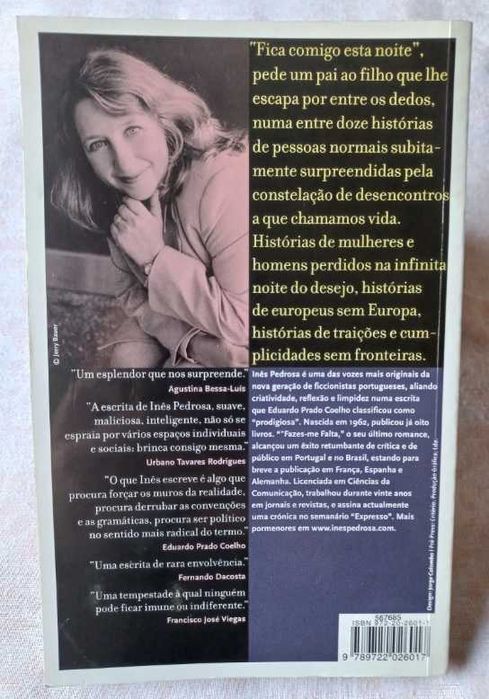 Fica Comigo esta Noite - Inês Pedrosa