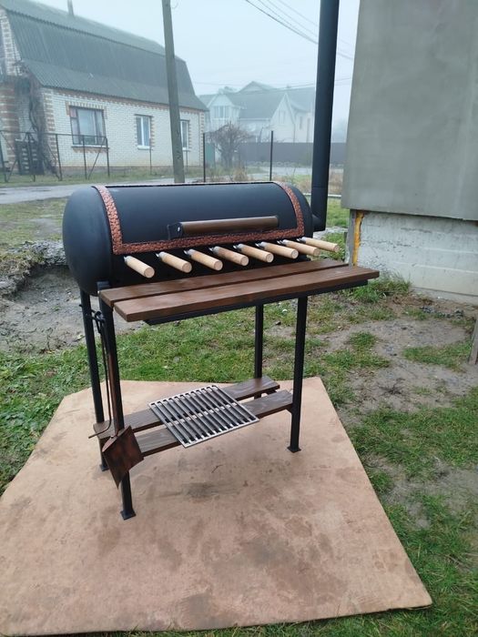 Мангал з газового балону