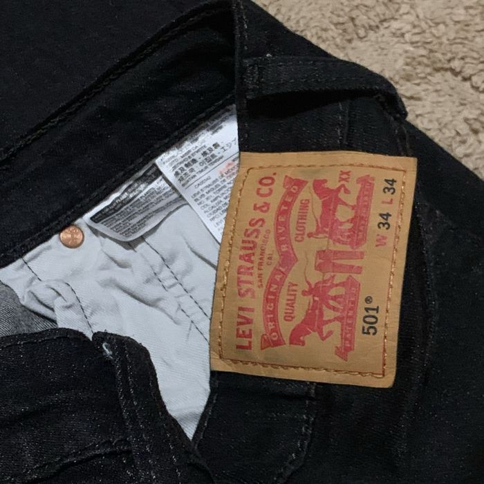 Levis 501  w34l43