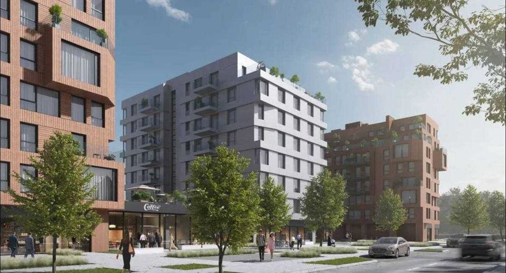Продаж 1-кімнатної квартири  з терасою в ЖК N69 Residents поверх: 8, площа: 59,83 м²