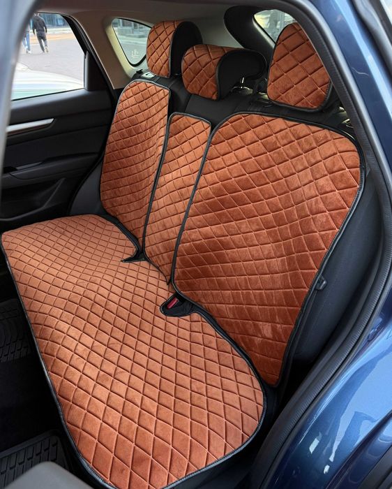 Накидки на сидіння авто Алькантара, автонакидки, чохли