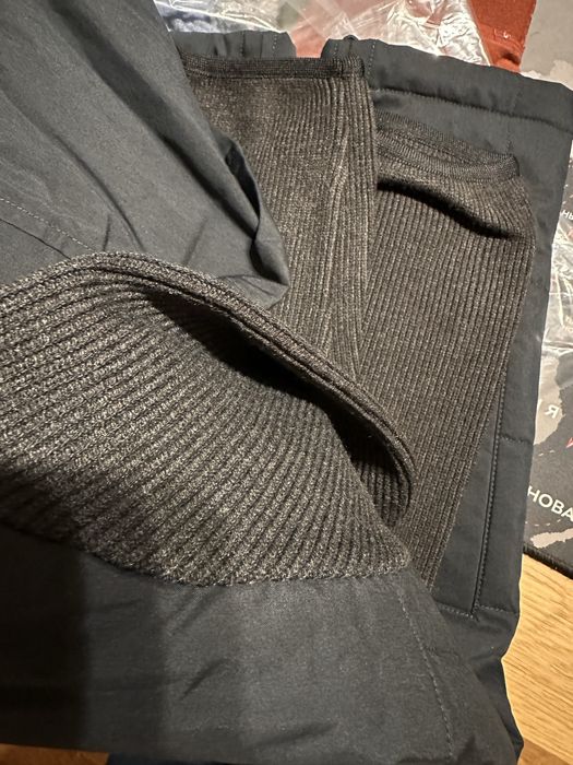 Комбінована куртка uniqlo combination quilted jacket