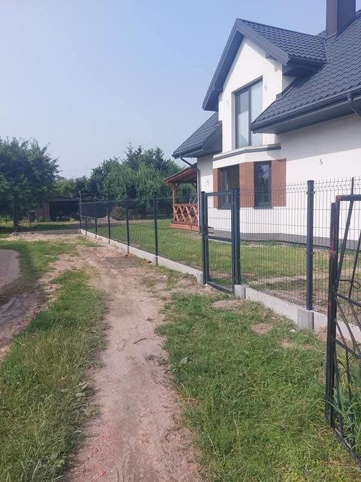 Ogrodzenia panelowe, betonowe, kostka brukowa,