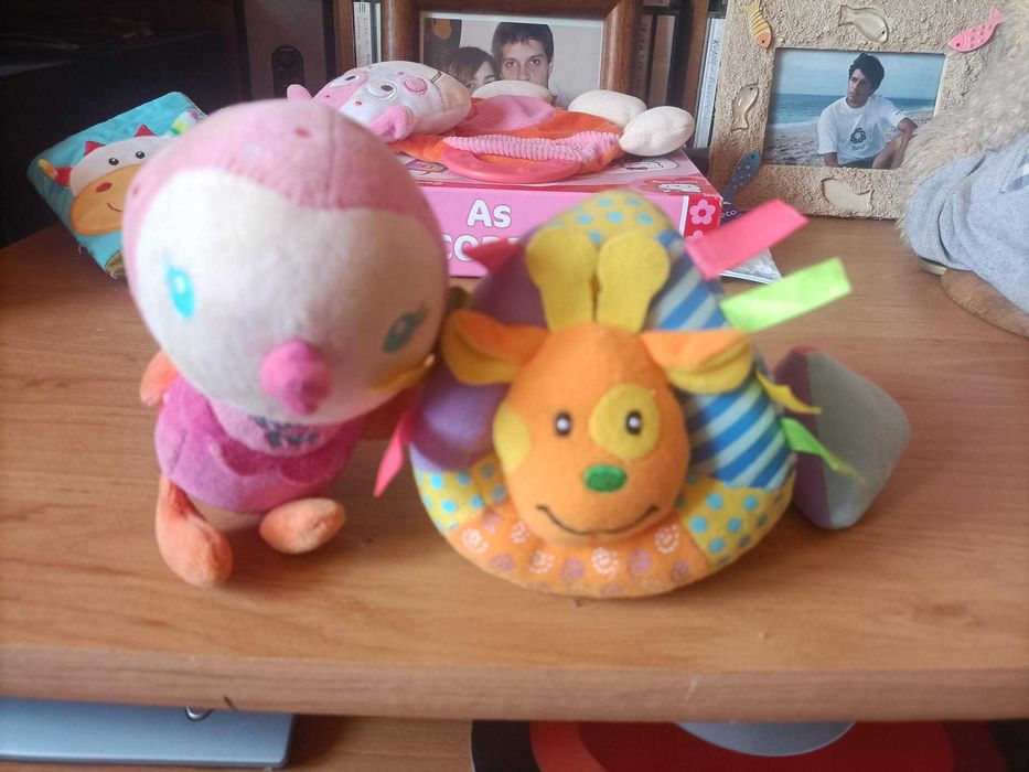 2 peluches para bebé