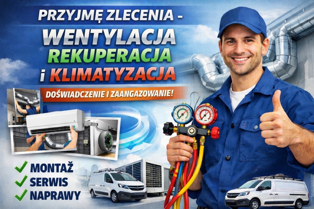 Podwykonawca – wentylacja / rekuperacja – Wielkopolska