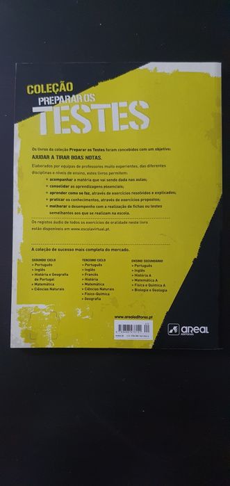 Livros Apoio Português e Matemática 9 Ano