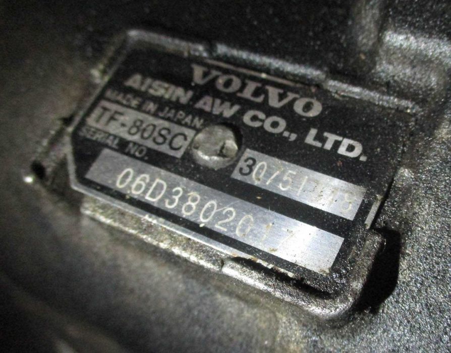 Caixa velocidades auto para Volvo XC90 2.4d D5 awd (2007) TF-80SC 30751348