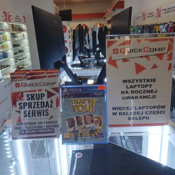 Gra PlayStation 4 PS4 / PS5 To Jesteś Ty Gwar 1 rok QUICK-COMP